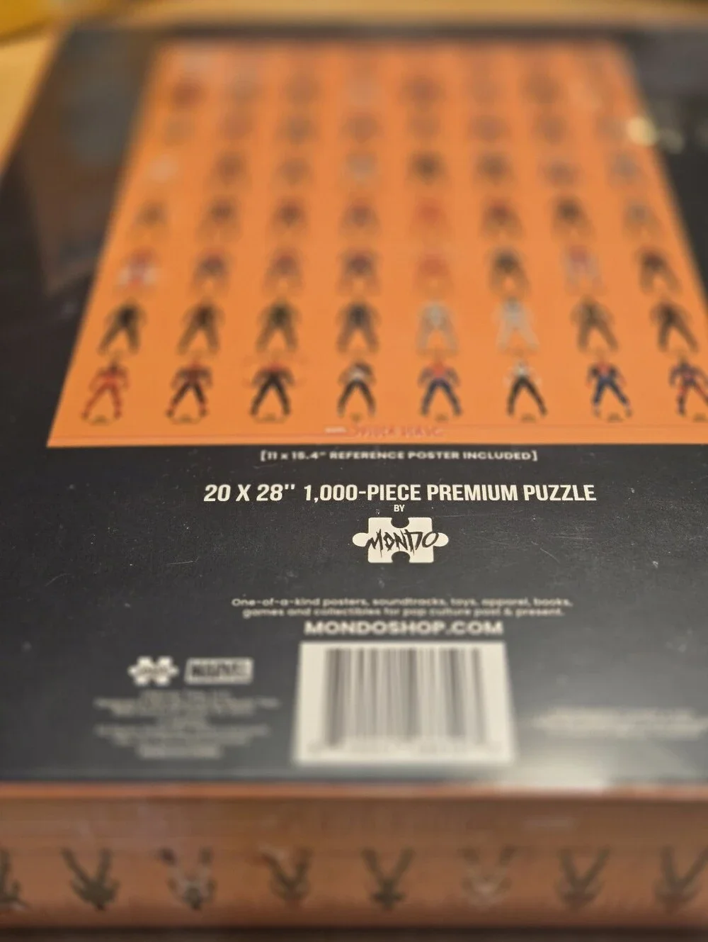 Mondo Marvel Spider-Verse 1000-Piece Puzzle featuring art by DKNG - Sealed
